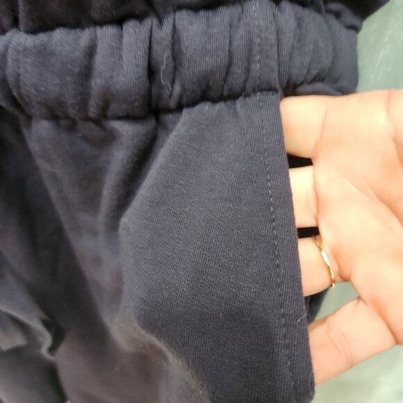 Lou & Grey Blue Romper With Pockets Size Medium Signature Soft - Picture 8 of 10